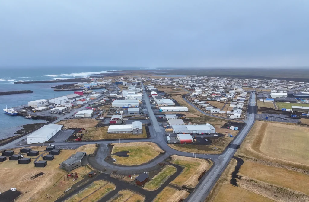 Grindavík, town in Reykjanes peninsula