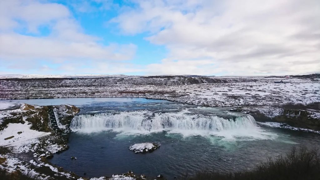 Faxi waterfall, Golden circle