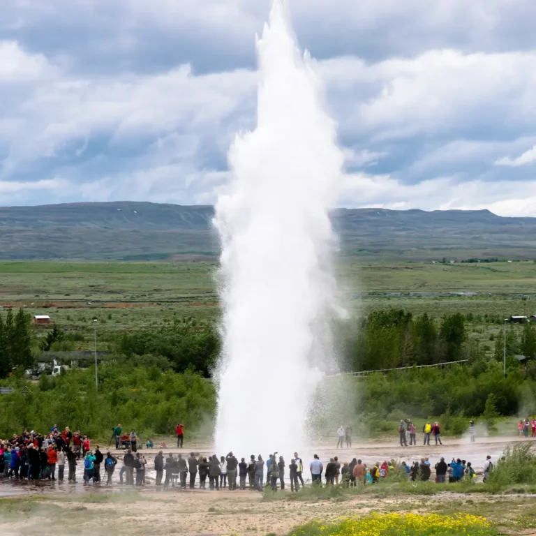 Geysir, Strokkur, Golden circle tour in Iceland