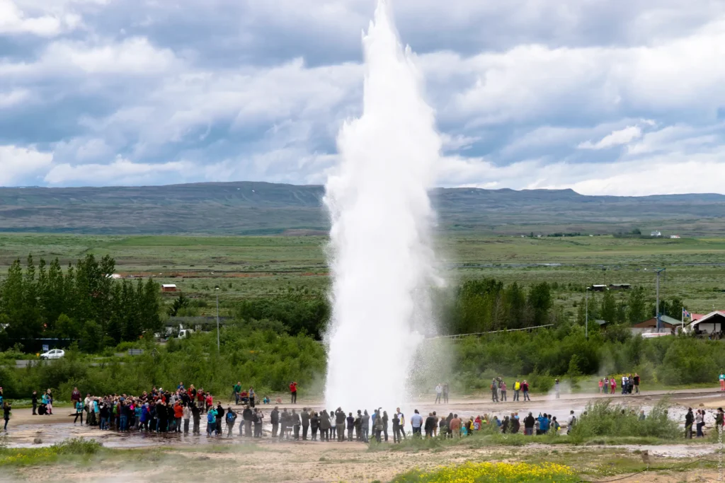 Geysir, Strokkur, Golden circle tour in Iceland