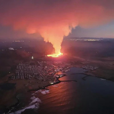 Grindavík, volcanic eruption 2024