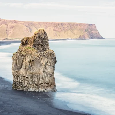 Black beach Iceland, Reynisfjara and Reynisdrangar
