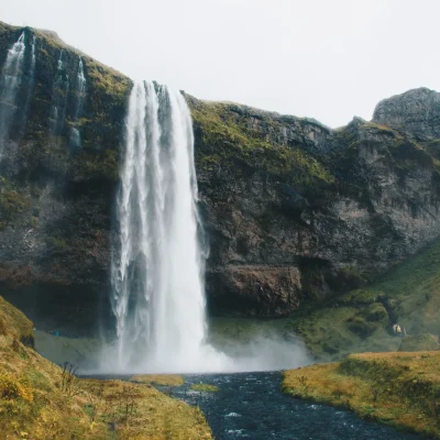 Seljalandsfoss waterfall, south coast